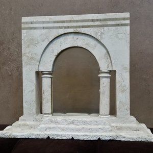 Rare Marble Photo Frame by Renoir Designs